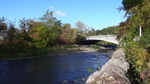 View of the river Allan