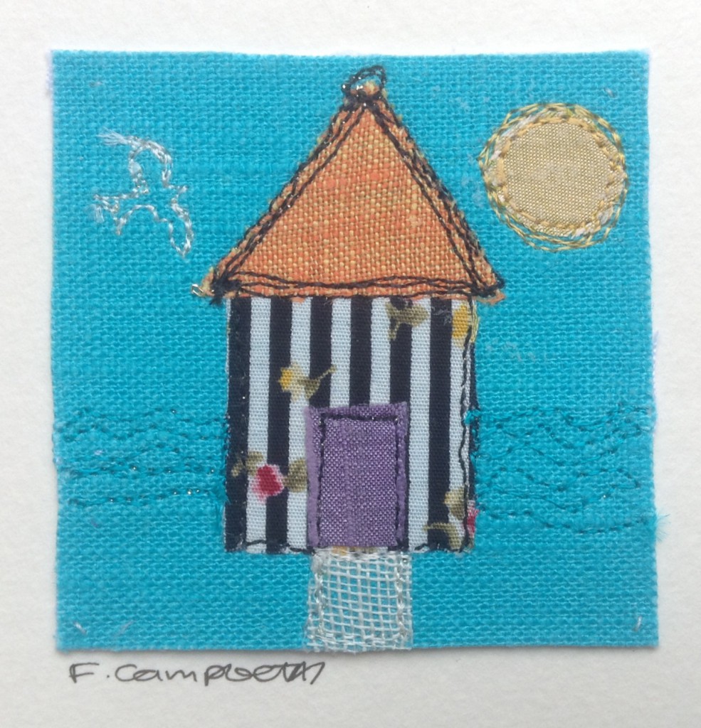 Beach Hut card